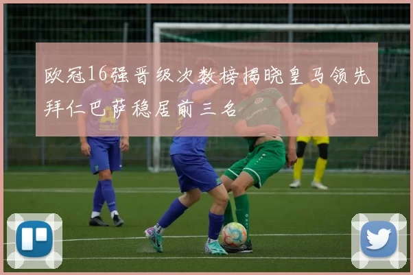 欧冠16强晋级次数榜揭晓皇马领先拜仁巴萨稳居前三名