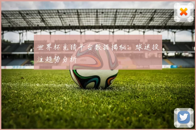 世界杯竞猜平台数据揭秘：球迷投注趋势分析